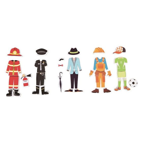 Magnetická skládačka - profese