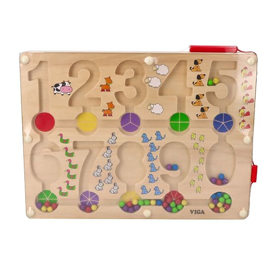 Magnetické bludiště číslice