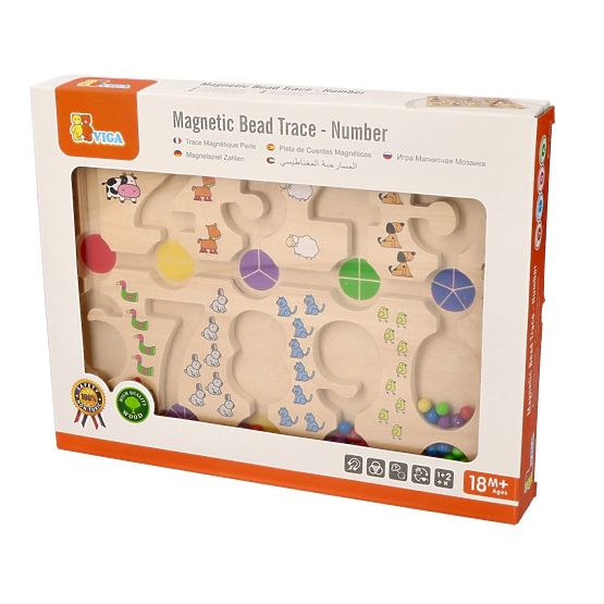 Magnetické bludiště číslice