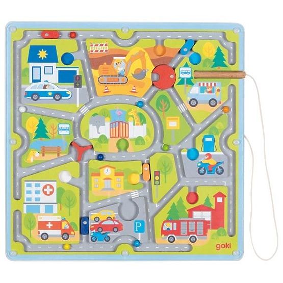 Magnetické bludiště Malé město
