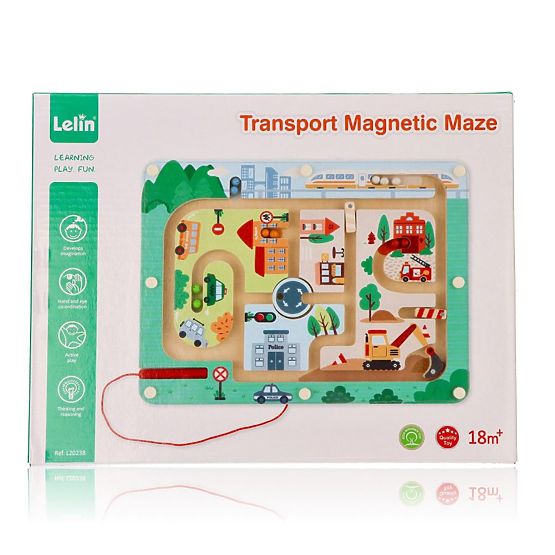 Magnetické bludiště vozidla