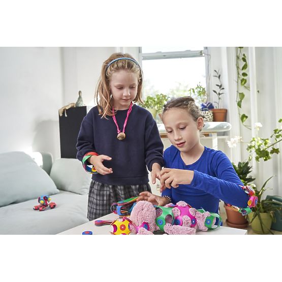Magnetické kostky Clixo Super Rainbow, 60 prvků