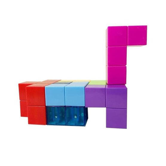 Magnetické kostky Magic Magnetic Cubes, 56 prvků