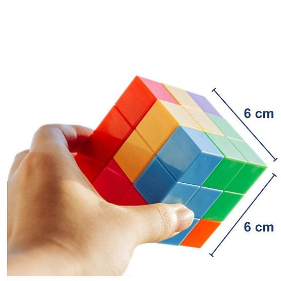 Magnetické kostky Magic Magnetic Cubes, 56 prvků