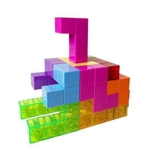 Magnetické kostky Magic Magnetic Cubes, 56 prvků