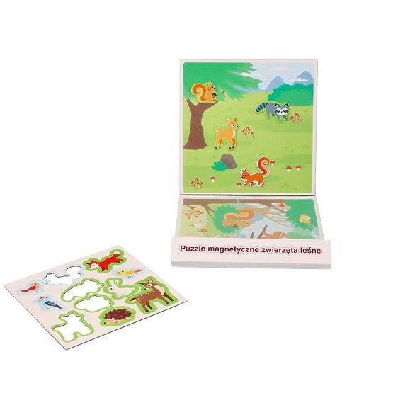 Magnetické puzzle Lesní zvířata