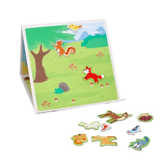 Magnetické puzzle Lesní zvířata