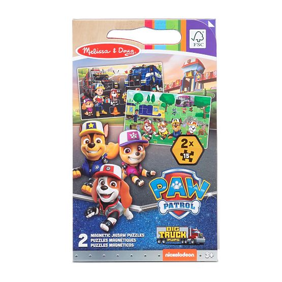 Magnetické Puzzle Tlapková Patrola Nákladní Auta