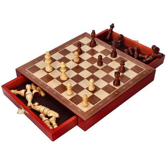 Magnetické šachy se zásuvkami