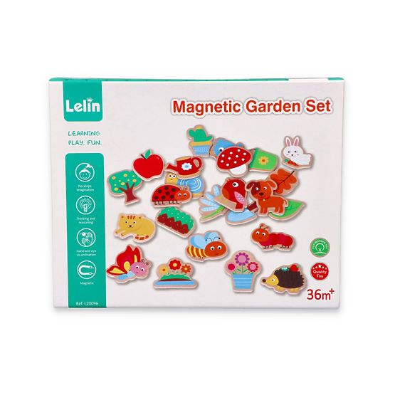 Magnety zahrada 24 ks