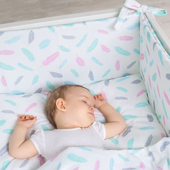 Mantinel do postýlky Lesní zvířátka