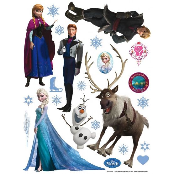 Maxi nálepka Frozen