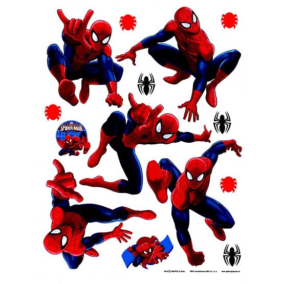 Maxi nálepka Spiderman