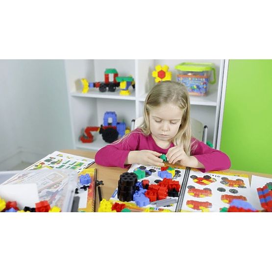 Mega sada konstrukčních kostek Morphun Starter, 600 dílků