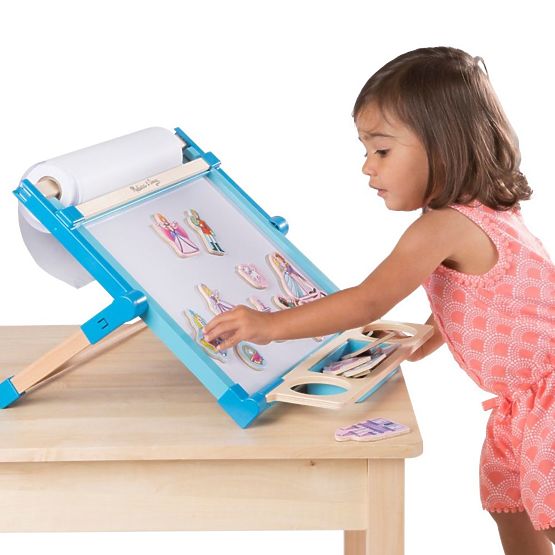 Melissa & Doug - magnetky na ledničku Princezna 20ks