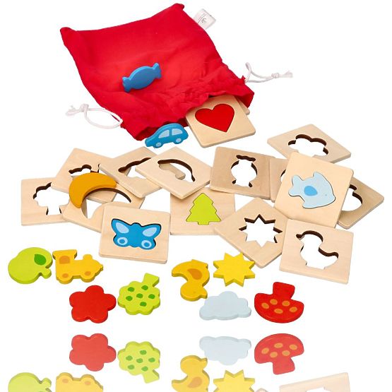 Memo dotykové tvary