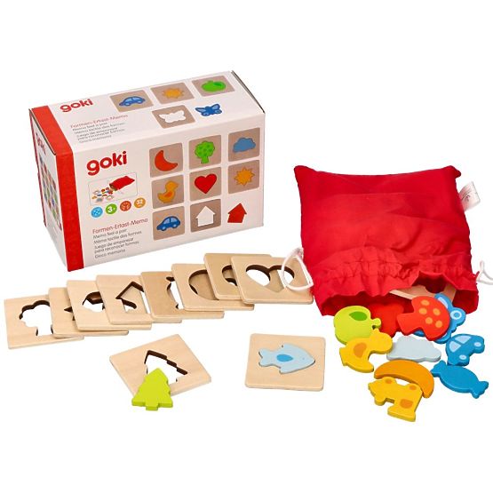 Memo dotykové tvary