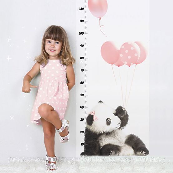 Měřítko vzrůstu DEKORNIK - Panda růžová