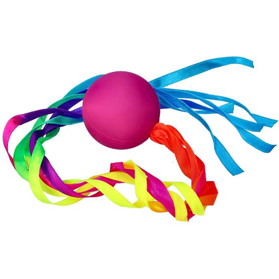 Míček s stuhami