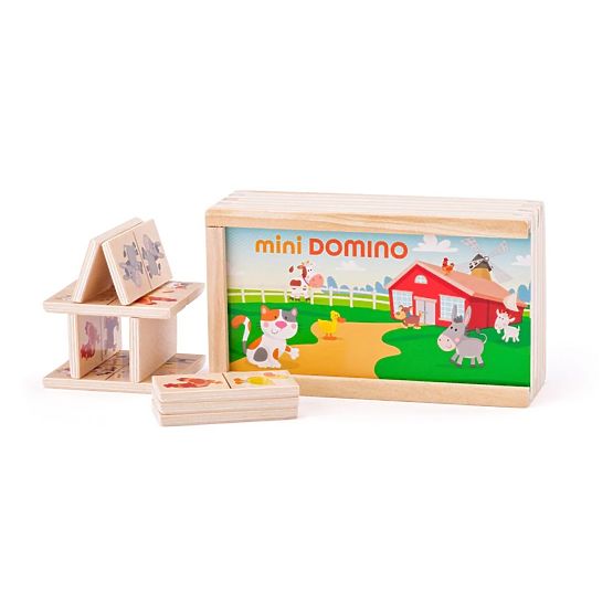 Mini Domino v krabičce - Zvířátka