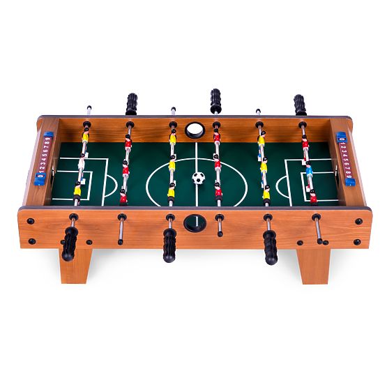 Mini stolní fotbal 69x35,5 cm dřevěný stolní fotbal ECOTOYS