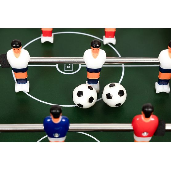 Mini stolní fotbálek pro děti dvě míčky vodítka
