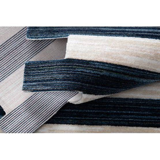 Moderní dětský koberec TOYS 75324 KOTVA, nepravidelný tvar, krémová, tyrkysová, tmavě modrá