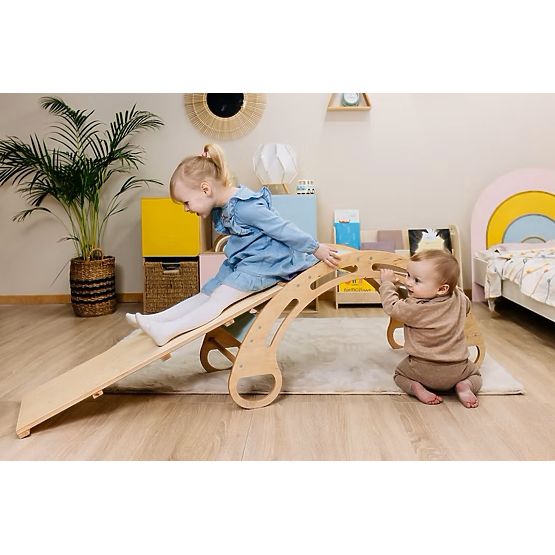 Montessori skluzavka - přírodní