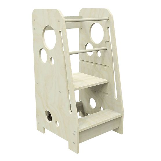 Montessori učící věž Circle - přírodní