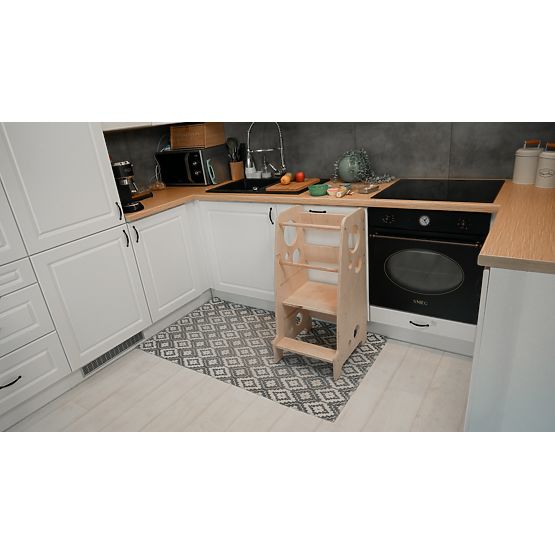 Montessori učící věž Lena MAXI 85 - přírodní