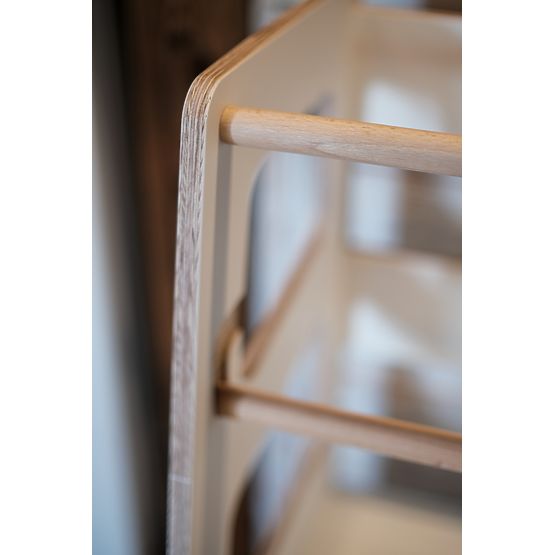 Montessori učící věž Nora - bílá