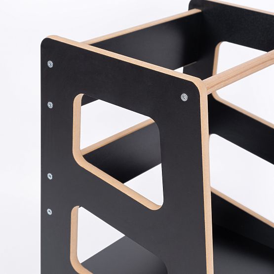 Montessori učící věž Quadro Black