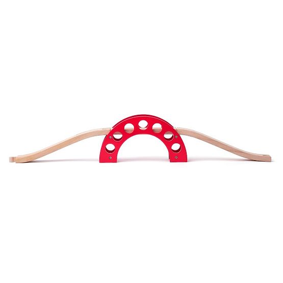 Most s červeným obloukem