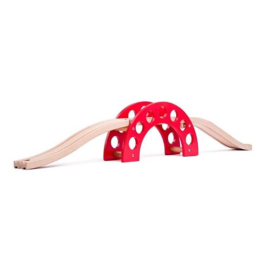 Most s červeným obloukem