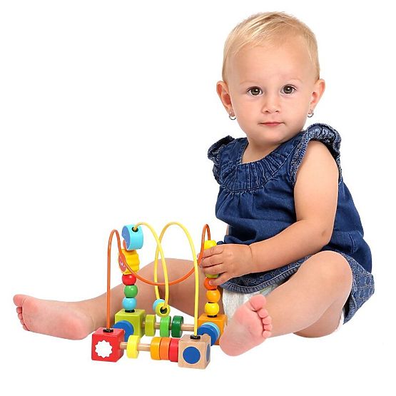 Motorická proplétací hračka noc a den