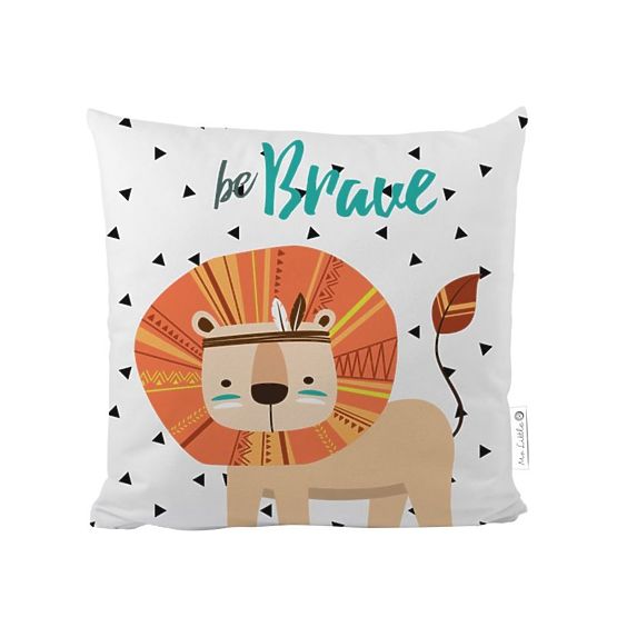Mr. Little Fox Polštář Statečný lev