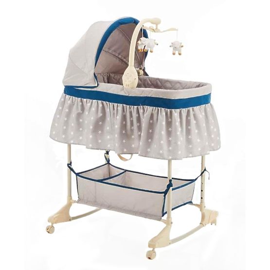 Multifunkční kolébka Baby Mix grey Šedá