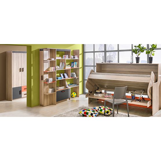 Multifunkční postel a stůl 2v1 UNI 16