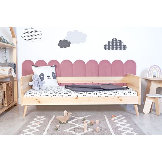 Multifunkční postel Nell 2v1 - přírodní