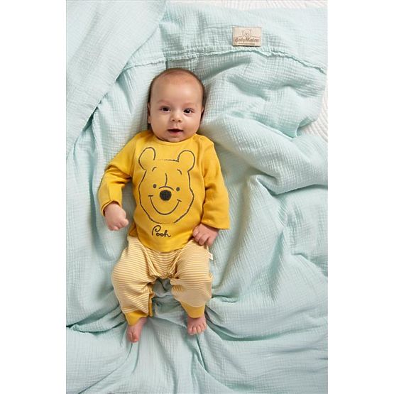 Mušelínové povlečení 135x100 + 40x60 mátová