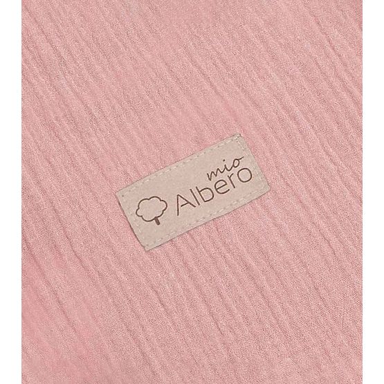 Mušelínové povlečení s výplní Hawaii 120x80 cm + 40x60 cm - růžové 