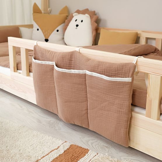 Mušelínový kapsář Ourbaby 30x60 cm - toffi