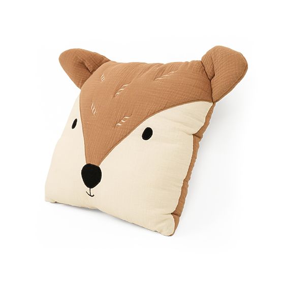 Mušelínový polštářek Ourbaby 35x35 cm - Srnka