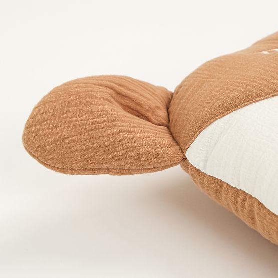 Mušelínový polštářek Ourbaby 35x35 cm - Srnka