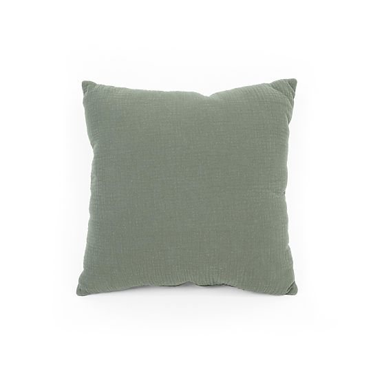 Mušelínový polštářek Ourbaby 40x40 cm - zelený