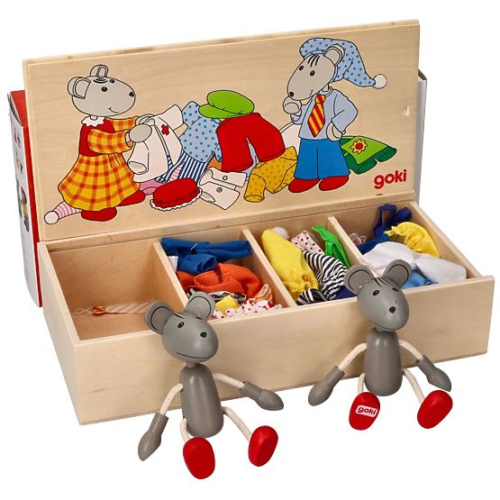 Myšky k oblékání