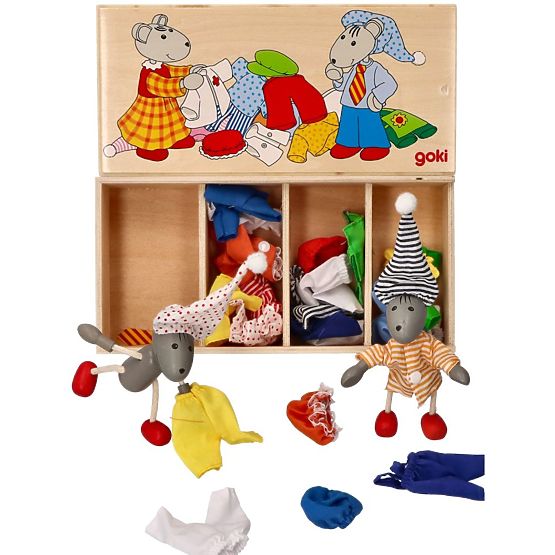 Myšky k oblékání