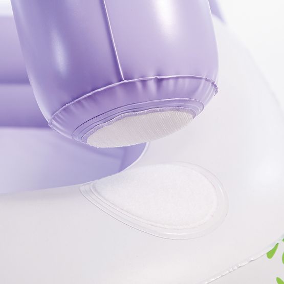 Nafukovací bazének s přístřeškem pro děti fialový INTEX 57470-DINO