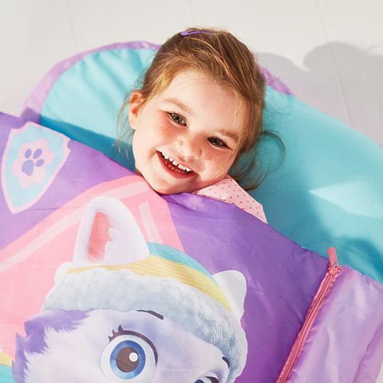 Nafukovací dětská postel 2v1 Paw Patrol - Skye a Everest