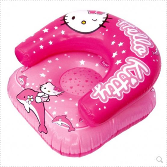 Nafukovací křesílko do vody Hello Kitty